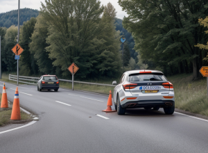 Accident mortal în Germania: Şoferiţă decedată după impact frontal pe şoseaua L401