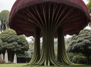 Floarea-cadavru a înflorit în Germania: Gigantul Amorphophallus titanum, de până la 3 metri, fascinează și respinge prin miros