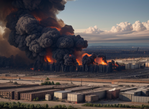 Incendiu devastator la o fabrică din Germania: Pagube de milioane de euro
