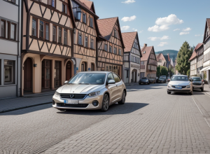 Val de vandalism în Germania: 30 de mașini zgâriate la Sersheim, pagube de 200.000 de euro