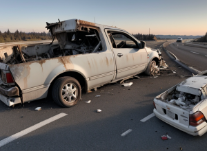 Accident Mortal pe Autostrada A31 din Germania: Șofer contra sens a decedat într-o coliziune frontală