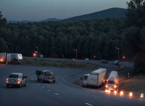 Pieton lovit de un camion în Germania: Bărbatul, grav rănit, transportat la spital