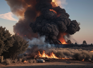 Tânăr de 19 ani, rănit grav în Germania: A vrut să dea foc unui gard viu cu benzină, canistrul a explodat