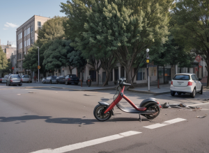 Germania: Adolescent pe trotinetă electrică, implicat într-un accident cu o ciclistă. Femeia a ajuns la spital