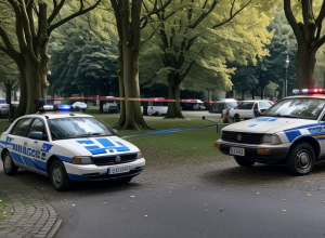 Scene incredibile la Köln: Dealer de droguri de 22 de ani, prins după o urmărire cu „plonjare” într-iaz și descoperirea „mașinii cu droguri”