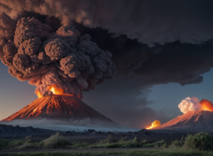 Erupție vulcanică pe insula Flores: Vulcanul Lewotobi Laki-Laki a aruncat o coloană de cenușă de 10 km