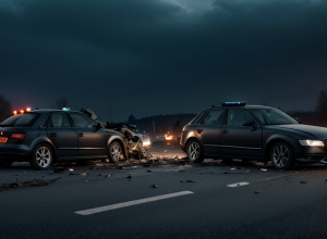 Accident mortal în Germania: Audi a lovit frontal un scuter, o adolescentă de 17 ani a murit