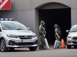 Șofer polonez oprit la granița Germaniei în Zittau cu spray cu piper ilegal