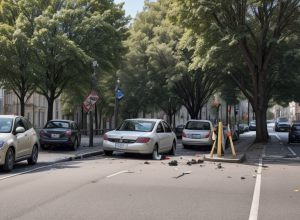 Heidelberg: Șoferiță de 69 de ani a confundat pedalele și a provocat un accident