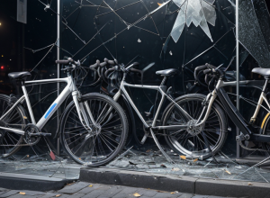 Hoț a spart vitrina unui magazin de biciclete din Bochum și a furat o bicicletă electrică. Poliția cere ajutor