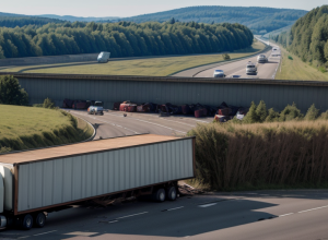Accident grav cu tir lângă Ulm: Autostrada B30 în Germania, blocată complet