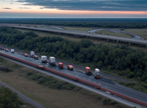 Accident grav cu camioane pe autostrada A6 din Germania, lângă Sinsheim: circulație blocată