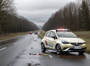 Adolescent pe moped provoacă un accident rutier grav în Germania, trei persoane rănite
