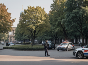Atac antisemit la Berlin: Bărbat amenințat cu cuțitul în parc pentru că purta Steaua lui David