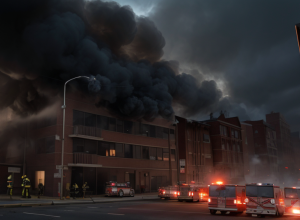 Incendiu la subsol în Düsseldorf: Patru locatari spitalizați din cauza fumului
