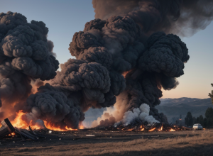 Incendiu de deșeuri în Germania: Pompierii din Südheide au stins rapid focul în Neuensothrieth