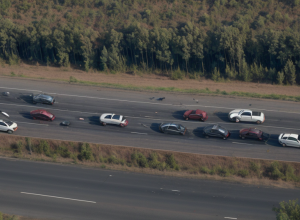 Accident pe autostrada A63 lângă Mainz: Doi răniți