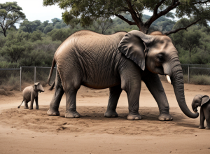 Senizație în Germania: S-a născut un pui de elefant la Opel-Zoo, primul după aproape 57 de ani