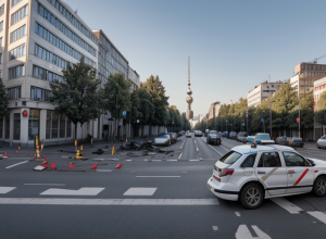 Accident grav în Berlin: Motociclist în stare critică după coliziunea cu o ambulanță