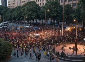 Bătaie în masă pe un loc de joacă din Berlin: S-a ajuns la cuțite după un conflict pornit de la o minge, 16 echipaje de poliție mobilizate