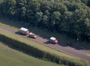 Accident grav în Germania: Mașină răsturnată după o coliziune frontală, două femei rănite grav