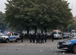 Hamburg: Poliția, confruntată cu o mulțime furioasă după un atac cu cuțitul între tineri