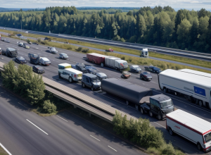 Accident mortal pe autostrada A6 din Germania: Şofer de camion a murit după ce a intrat într-o cisternă, autostrada blocată