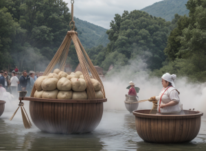 Record mondial culinar în Germania: a fost gătită cea mai mare gălușcă de cartofi din lume