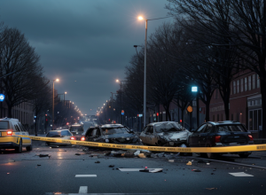 Două mașini au explodat în Hamburg: Poliția investighează incidentul ca posibil atac cu explozibili