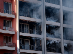 Incendiu Major într-un Bloc din Offenbach: Daune de 250.000 de Euro, Un Rănit