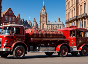 Siguranța înainte de toate: De ce pompierii germani foloseau vehicule electrice încă din 1902