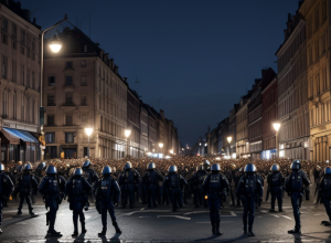 Proteste masive anti-Israel la Berlin, soldate cu ciocniri și 50 de arestări. O mică demonstrație pro-Israel a fost oprită de poliție