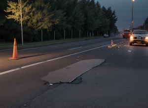 Germania: Femeie beată a provocat un accident în Blaufelden și a încercat să fugă, dar mașina s-a oprit