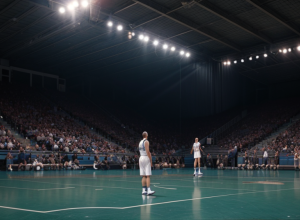 Prezentatoarea sportivă și-a consolat iubitul baschetbalist după înfrângerea din playoff: "Dă-le dracului pe toate azi!"