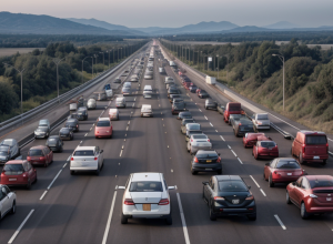 Accident Grav pe Autostrada A7 lângă Hildesheim: Tamponare în Lanț și Ambuteiaje Majore