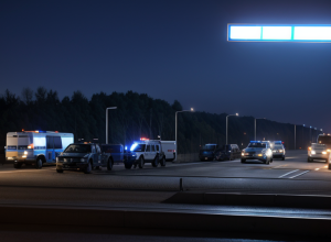 Controale intense la frontieră în Germania: Poliția de pe A6 a prins infractori și a confiscat arme, inclusiv români cu mandate