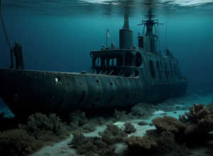 Epava submarinului legendar USS F-1, dispărut de 107 ani în Pacific, a fost descoperită