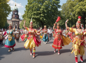 Sute de mii de oameni au sărbătorit Carnavalul Culturilor la Berlin