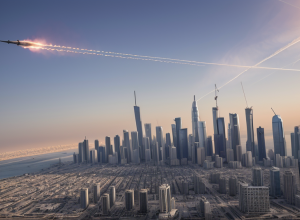 Iran ar fi atacat Qatar cu rachete: A apărut un video cu presupusul impact în zona Doha
