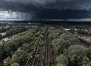 Furtună violentă a paralizat Berlinul: S-Bahn oprit complet, linia feroviară spre Hamburg blocată, victime raportate