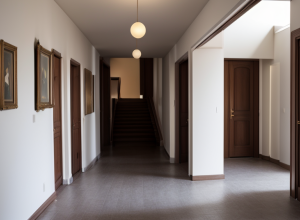 Tablouri furate, găsite atârnate pe scara unui bloc din Jena, Germania