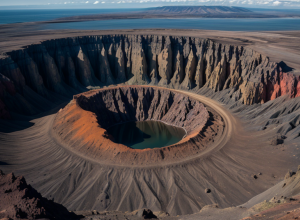 Turistă braziliană a căzut în craterul vulcanului activ Rinjani și a rămas blocată de zile întregi