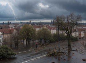 Furtună mortală la Berlin: Serviciul Meteorologic German, criticat pentru avertizare tardivă