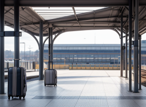 Alertă în Stendal: Valiza uitată în gară a mobilizat forțele de ordine