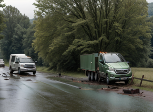 Accident cu tractorul în Germania: Șoferul rănit după ce utilajul s-a răsturnat