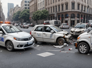 Essen, Germania: Adolescent rănit grav într-un accident rutier între mașină și scuter