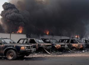 Căutat în München pentru incendierea mașinilor de poliție: pagube de milioane de euro