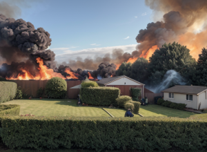 Incendiu de proporții în Germania, provocat de un grătar: pagube de peste 100.000 €, trei răniți