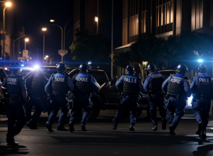 Operațiune poliție în Zürich: Raid cu tanc și grenade într-un bar din cartierul roșu