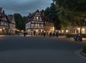 Germania: Un exibiționist pe scuter electric a scăpat de poliție în Bad Bentheim